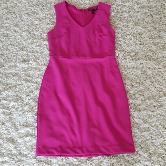 Banana Republic Factory | Dresses | Banana Republic Hot Pink Dress |  Poshmark